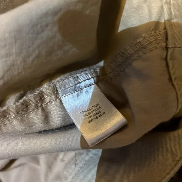 Christopher & banks khaki capris - Picture 4 of 4